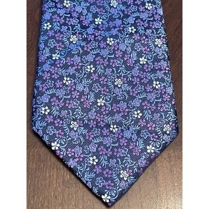 U.s Polo Assn. Purple Black Blue Hand Made 100% Polyester Men’s Neck Tie